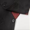 Lycody Boys Black Vest Kids Toddler Boy Formal Suit Vest Waistcoat Size 3 view 4