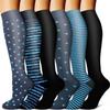 BLUEENJOY Copper Compression Socks for Women & Men (6 pairs) - Best Support for Nurses, Running, Hiking, Recovery view 1