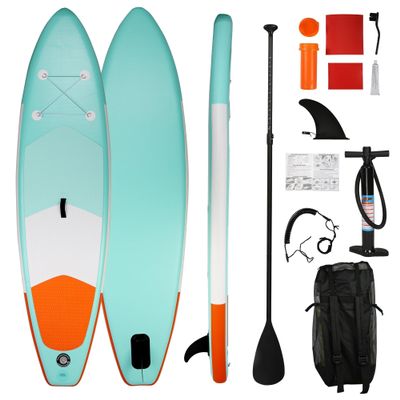 Inflatable Paddle Boards with Non-Slip Deck, Ultra-Light Stand Up Paddle Board Surf Board with Accessories & Carry Bag, Wide Stable Design for Adults and Youth