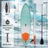 Inflatable Paddle Boards with Non-Slip Deck, Ultra-Light Stand Up Paddle Board Surf Board with Accessories & Carry Bag, Wide Stable Design for Adults and Youth view 2