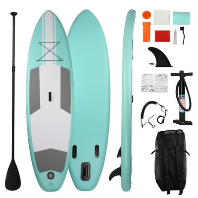 Inflatable Paddle Boards with Non-Slip Deck, Ultra-Light Stand Up Paddle Board Surf Board with Accessories & Carry Bag, Wide Stable Design for Adults and Youth