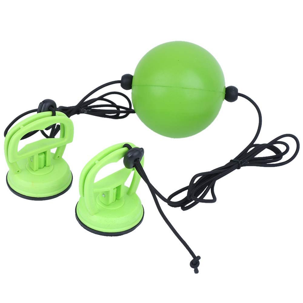 Double End Striking Puncher, Portable Adjustable Height PU Boxing Reflex Ball for Training Boxing MMA Fitness Punching Accuracy Timing