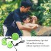 Double End Striking Puncher, Portable Adjustable Height PU Boxing Reflex Ball for Training Boxing MMA Fitness Punching Accuracy Timing view 2