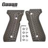 Guuun G10 Grips for Beretta 92, 96, 92 fs, m9, 92a1 Sunburst Texture - Coyote view 2