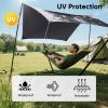 FREE SOLDIER Waterproof Portable Tarp Multifunctional Outdoor Camping Traveling Awning Backpacking Tarp for Shelter Rain (Gray 1010.5ft) view 4