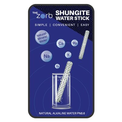 The Zorb Shungite Water Stick - Mineralizes and Alkalizes Water