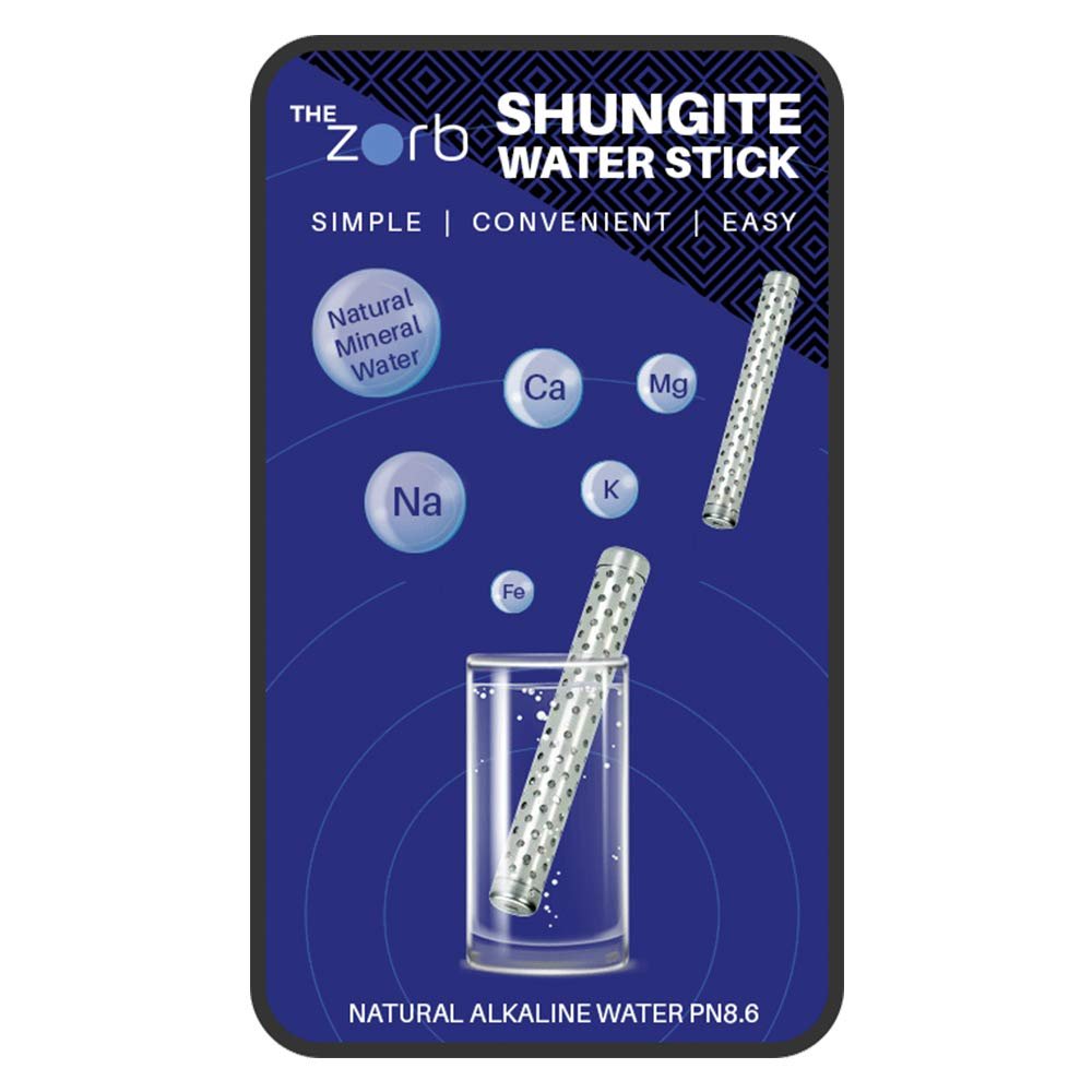 The Zorb Shungite Water Stick - Mineralizes and Alkalizes Water