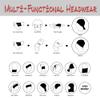 Neck Gaiter Face Mask Cover Scarf Bandana Balaclava - Multi-Functional Headwear - Men's and Women's - Pink Hibiscus - 10 Pack view 4