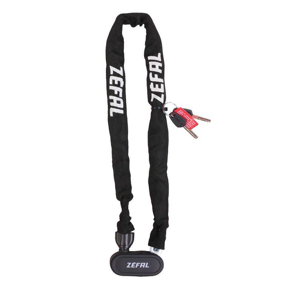 Zefal Unisex's K-Traz M8 Chain Lock, Black, 6 x 900mm