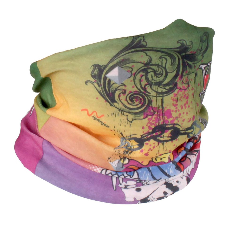 Neck Gaiter Face Mask Cover Scarf Bandana Balaclava - Multi-Functional Headwear - Men's and Women's - Vengeance - 10 Pack
