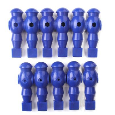 LoveinDIY 11pcs Foosball Man Table Tournament Soccer Player Partner 5/8", Blue