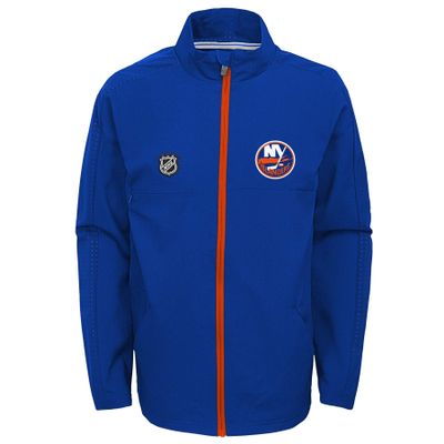 Outerstuff NHL Big Boys Youth (8-20) Prevail Full Zip Lightweight Jacket, New York Islanders Large (14-16)