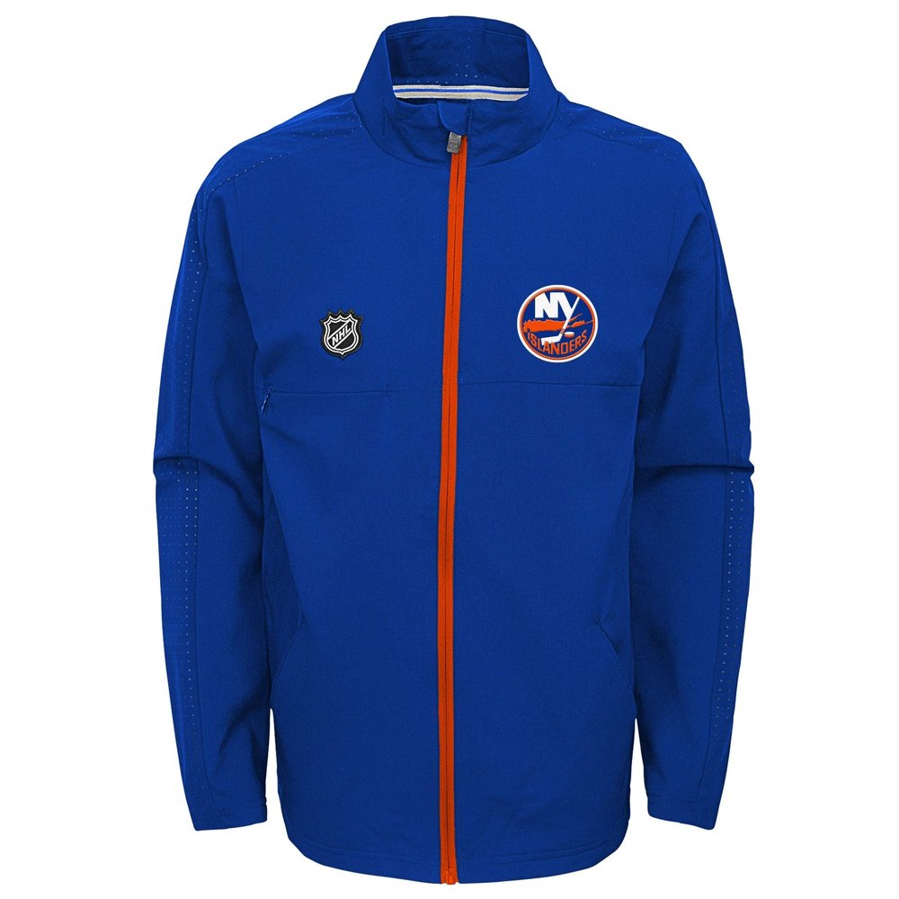 Outerstuff NHL Big Boys Youth (8-20) Prevail Full Zip Lightweight Jacket, New York Islanders Large (14-16)