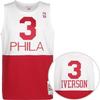 Allen Iverson Philadelphia 76ers 2003-04 Men's Swingman Jersey (Medium) Red view 1