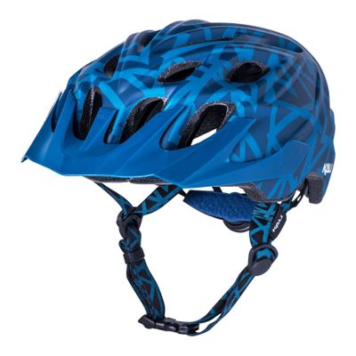 Kali Protectives Chakra Youth Plus Bicycle Helmet; Mountain in-Mould Mountain Bike Helmet for Kids Equipped with an Integrated Visor; Dial Fit Closure System; with 21 Vents