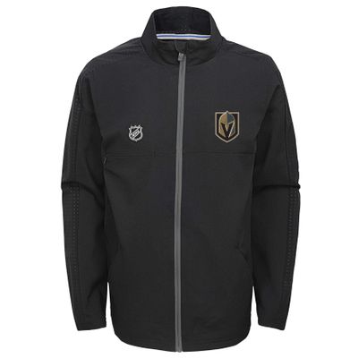 Outerstuff NHL Big Boys Youth (8-20) Prevail Full Zip Lightweight Jacket, Vegas Golden Knights X-Large (18-20)