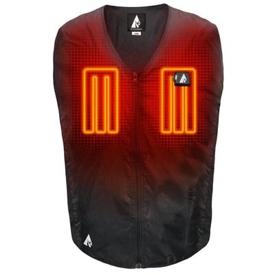 ActionHeat 5V Heated Vest Liner, Wear under any Jacket, Electric Vest for Hiking, Hunting, Outdoors, Motorcycle, Work Black L/XL