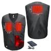 ActionHeat 5V Heated Vest Liner, Wear under any Jacket, Electric Vest for Hiking, Hunting, Outdoors, Motorcycle, Work Black L/XL view 3