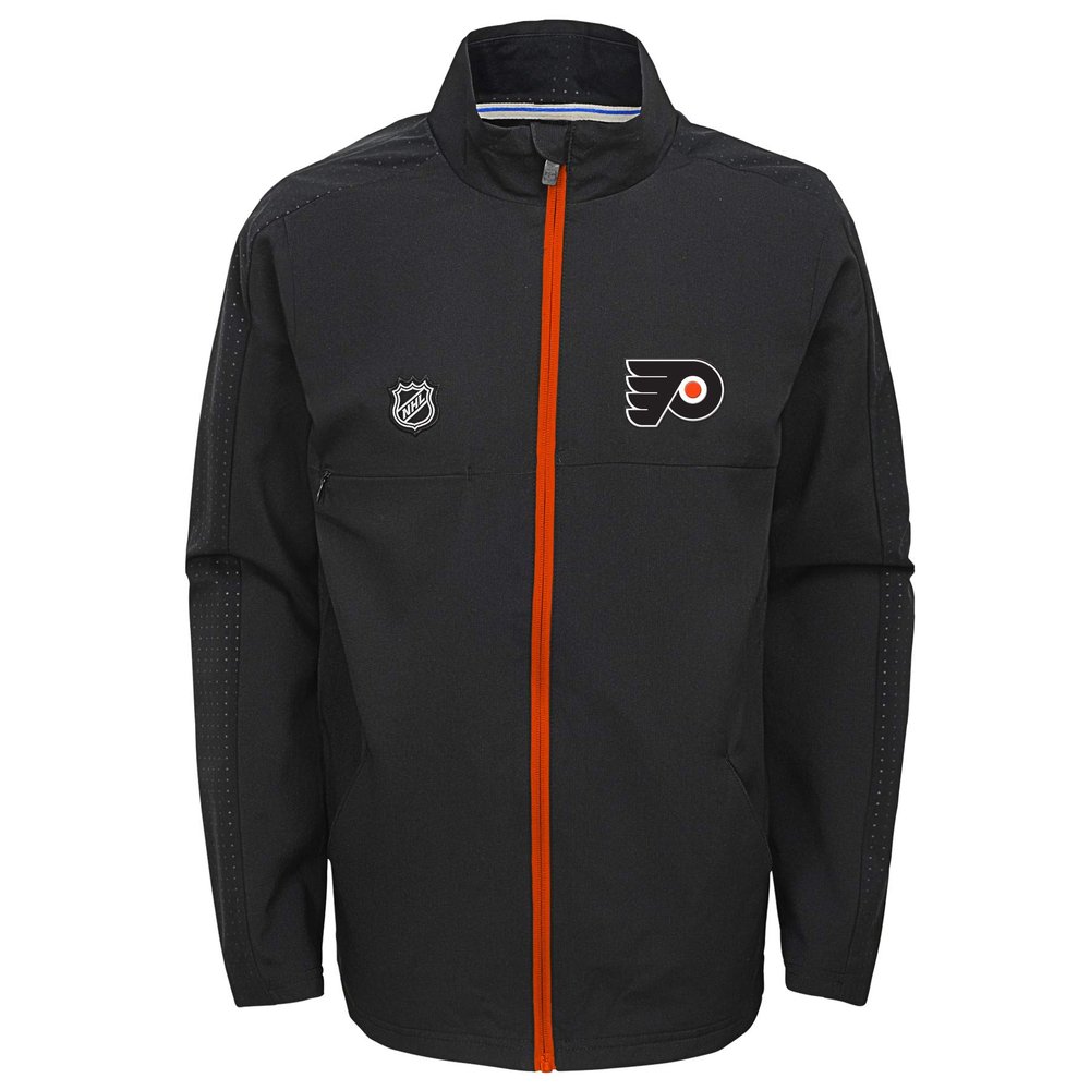 Outerstuff NHL Big Boys Youth (8-20) Prevail Full Zip Lightweight Jacket, Philadelphia Flyers Medium (10-12)