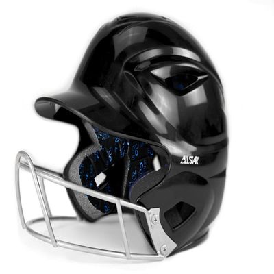 All-Star BH3000-FGAFBK S7 Batter's Helmet W/Faceguard/Adult/Fastpitch BK