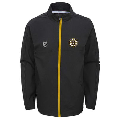 Outerstuff NHL Big Boys Youth (8-20) Prevail Full Zip Lightweight Jacket, Boston Bruins Large (14-16)