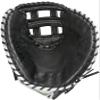 All-Star CMW3001-BBK/WHLHT 33.5" H-Web Open Back BLK/WHT Softball CM BK/WH LHT view 2