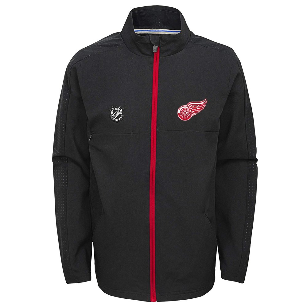 Outerstuff NHL Big Boys Youth (8-20) Prevail Full Zip Lightweight Jacket, Detroit Red Wings Large (14-16)