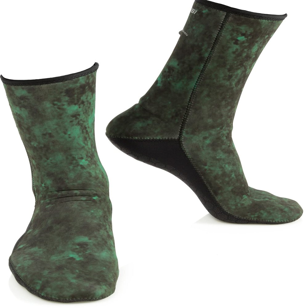 Cressi Hunter Socks 3mm, Camo Green, S