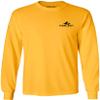 Koloa Surf Mens San Onofre Logo Long Sleeve Heavy Cotton Tee-3XL-Gold view 2