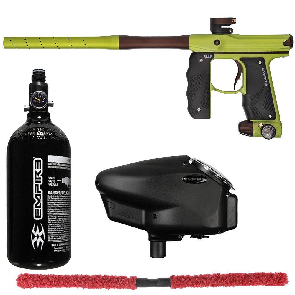 Action Village Empire Mini GS TP Core Paintball Gun Package Kit (Dust Green/Dust Brown)