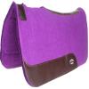 CHALLENGER Horse Saddle PAD Western Contoured Wool Felt Moisture Wicking Purple 39RT06PRP view 1