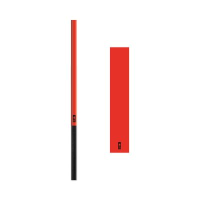 Bohning 7" Solid Arrow Wraps, Large, Neon Red