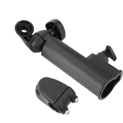 Yosoo Health Gear Umbrella Holder, Caddyk Umbrella Lder Cart Umbrella Holder, Umbrella Holder, Push Cart Umbrella Lder For Push Cart, Adjustable Black Umbrella Holder Master For Trolleys Or Other