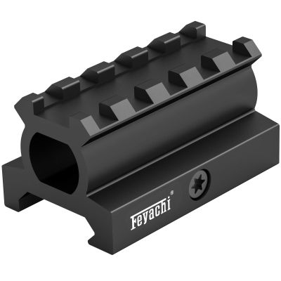 Feyachi RM24 Riser Mount Picatinny Rail 0.83" High, 5 Slots Riser Mount for Red Dot Sight