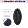 Trainer Stand, Indoor Trainer Wheel Support, Wheel for Trainer, Black Plastic Front Wheel Block, Front Wheel Trainer Stand Stabilize Support view 4
