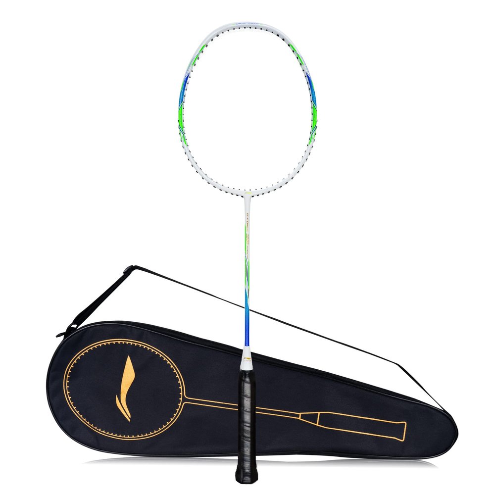 Li-Ning G-Force Superlite 3900 Carbon Fibre Unstrung Badminton Racket with Free Full Cover