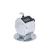 Yosoo Health Gear Mini Metal 4 Digit Tally Counter, Fidget Silver Tally Hand Clicker Counter, Fidgets For Accurate Counting Row People Lap Knitting Sports Games view 1