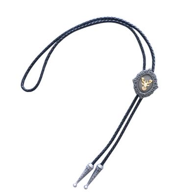 JEAN'S FRIEND Vintage Style Cut Out Deer Bolo Tie also Stock in the US