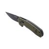 SOG TAC XR Professional Folding Knife | 3.4" D2 Tool Steel Blade & Ultra-Grip G10 Handle | Single-Handed Ambidextrous Use, OD Green view 1