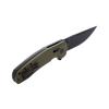 SOG TAC XR Professional Folding Knife | 3.4" D2 Tool Steel Blade & Ultra-Grip G10 Handle | Single-Handed Ambidextrous Use, OD Green view 2