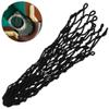 Yosoo Health Gear Billiards Table Pockets,6pcs/Set Net Hollow Out Pool Table Pocket Nets Replacement Mesh Billiard Pockets Cotton Thread Snooker Net Bags Table Accessories, Black view 2