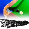 Yosoo Health Gear Billiards Table Pockets,6pcs/Set Net Hollow Out Pool Table Pocket Nets Replacement Mesh Billiard Pockets Cotton Thread Snooker Net Bags Table Accessories, Black view 3
