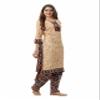 Miraan Women's Cotton Printed Readymade Salwar Suit Large Multicolour view 3