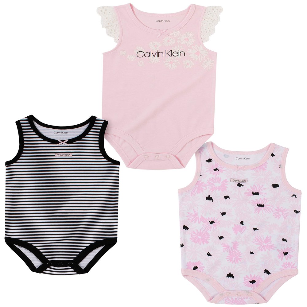 Calvin Klein 3 Pieces Pack Bodysuits