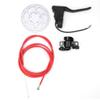VBESTLIFE Rear Disc Brake Kit, 1 Set of Disc Brake Device Caliper&Rotor&Cable&Handle&Screws Compatible with M365 Electric Scooter view 4