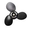 9 x 9 Aluminum Marine Boat Outboard Propeller 48-828156A12 for Mercury 6-15HP,8 Spline Tooth, RH view 2