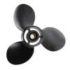 9 x 9 Aluminum Marine Boat Outboard Propeller 48-828156A12 for Mercury 6-15HP,8 Spline Tooth, RH view 3