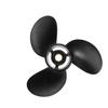 8 1/2 x 9 Marine Outboard Propeller for Mercury 9.8HP 48-828156A13 Boat Parts 9''Pitch view 2