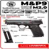 Umarex S&W M&P9 M2.0 C02 Blowback Black Airsoft BB Pistol view 2