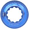 Alomejor Center Lock Adapter 6 Bolts Center Disc Brake Rotor Bike Disc Brake Center Lock Conversion Seat (Black+Blue) view 1